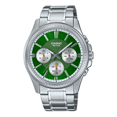 Casio Uhr MTP-1375D-3AV Herrenuhr Chrono Quarz