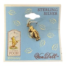 Sterling Silver Winnie The Pooh Van Dell Pendant