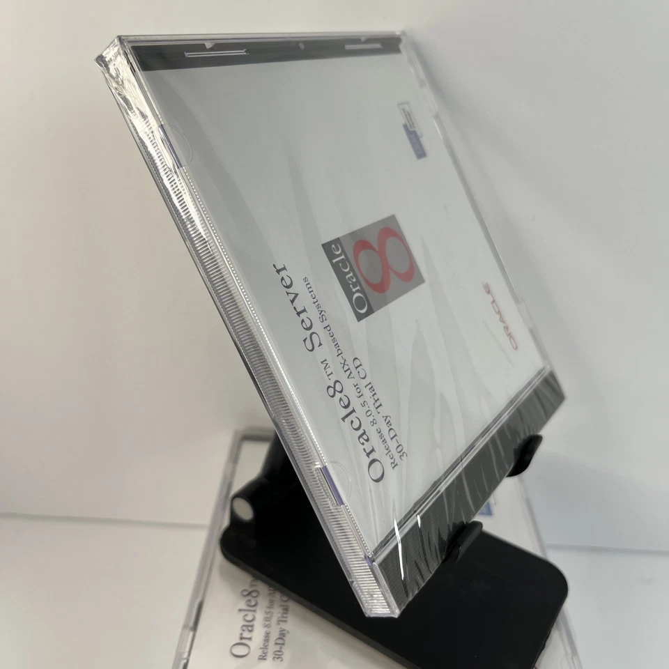 Sealed Oracle 8 Server CD-ROM 8.0.5 AIX | 30-Day Trial Vintage IBM Software - Image 4 of 4