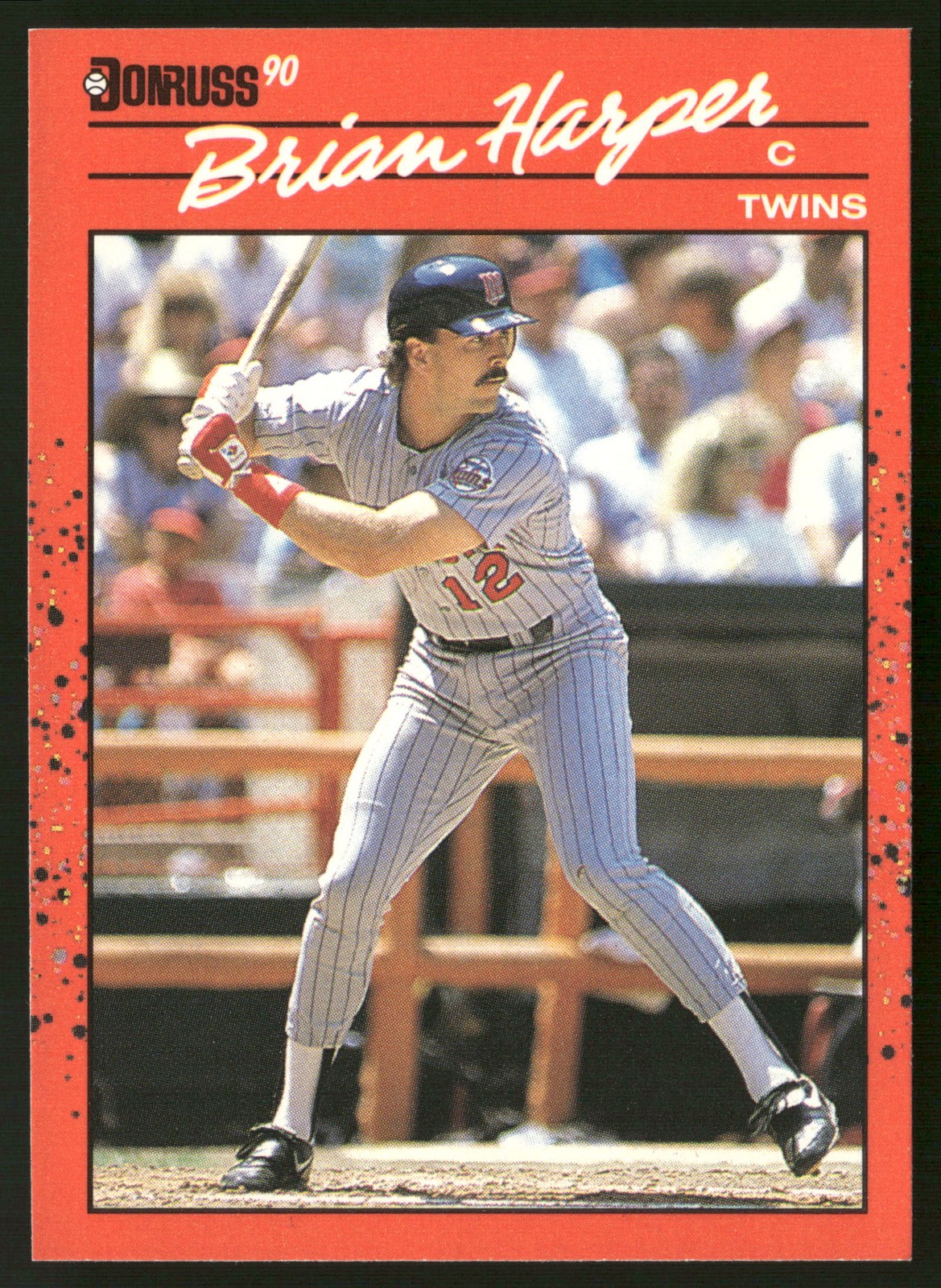 1990 Donruss #355 Brian Harper