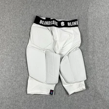 Blindsave Shorts Mens Small White Padded Compression Floorball Protection