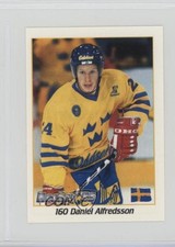 1995 Pro Hockey Poster-Magazine Album Stickers Swedish Daniel Alfredsson HOF 2s9