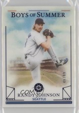 2024 Panini Boys of Summer Blue 46/99 Randy Johnson #87 HOF 1cx3