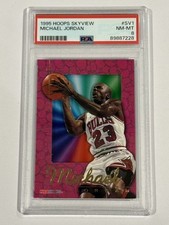 1995 Hoops Skyview - Michael Jordan #SV1 PSA ...
