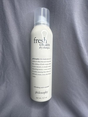 Philosophy Fresh Cream Dry Shampoo   Refreshing Style Extender   4.3oz   New