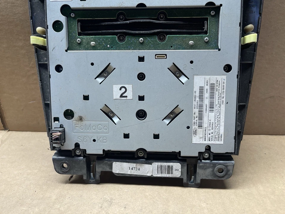 2011-2014  Ford Mustang Ac Heat Climate Control Panel OEM #C404 - Image 4 of 4