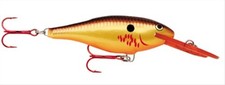 Fishing Lures Shad Rap 05 Bleeding Copper Flash Size 2 for Anglers