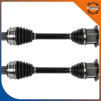 2pcs Front Left & Right CV Axle Assembly Automatic Trans For 2015-2022 Audi Q7
