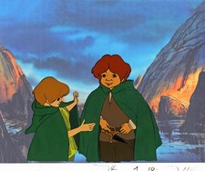 THE LORD OF THE RINGS: ORIGINAL RALPH BAKSHI ANIMATION CELS w/ Free Autograph