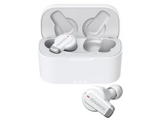 JVC Kenwood KH-BIZ70T-WA Bluetooth Earphones White ANC Low Latency 21H TI