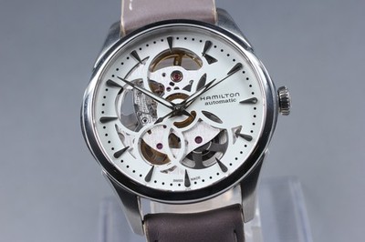 [w/Box Paper] Hamilton Jazzmaster H324050 Skelton Automatic Sapphire Swiss watch