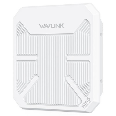 WiFi6 Outdoor Access Point Dual Band 2.4G+5G AX3000 Long Range Mesh Extender 