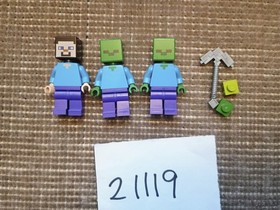 LEGO Minecraft 21119 The Dungeon Complete with Instructions