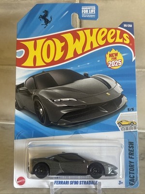 2025 Hot Wheels Ferrari SF90 Stradale 191/250- Factory Fresh 5/5