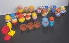 Vintage Fisher Price Little People Play Family Figures & Accessories Lot of 25