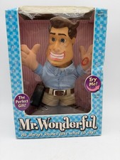 Mr. Wonderful 2003 Battery Operated Talking Doll 16 Sayings