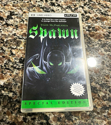 Todd McFarlane's Spawn UMD Video PSP Special Ed 1997 NR Region 1