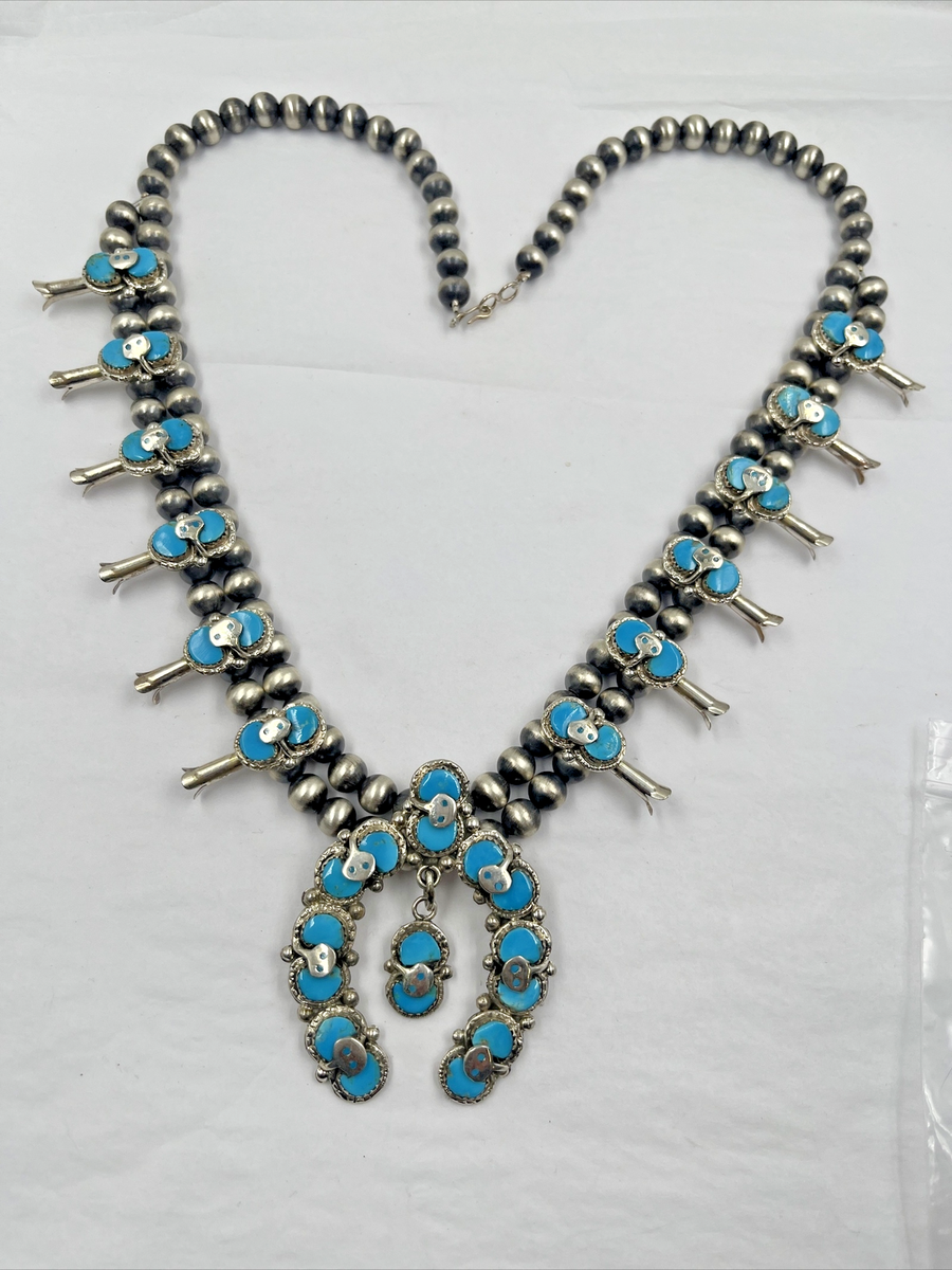 在銘　本ストーンカメオ　IEI925 刻印　タサチ　16g東S8-0429☆2F Effie Calavaza Zuni Snake Squash Blossom Set Navajo Pearls Weight