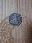 1888 S Seated Liberty silver dime
