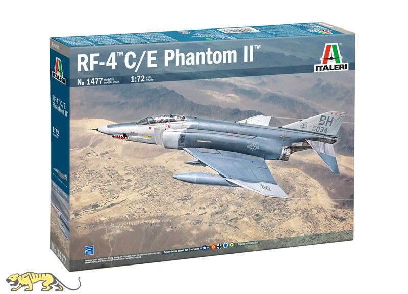 Carson Italeri Rf-4 C/E Phantom Ii Modellbausatz 1:72 - Bild 4