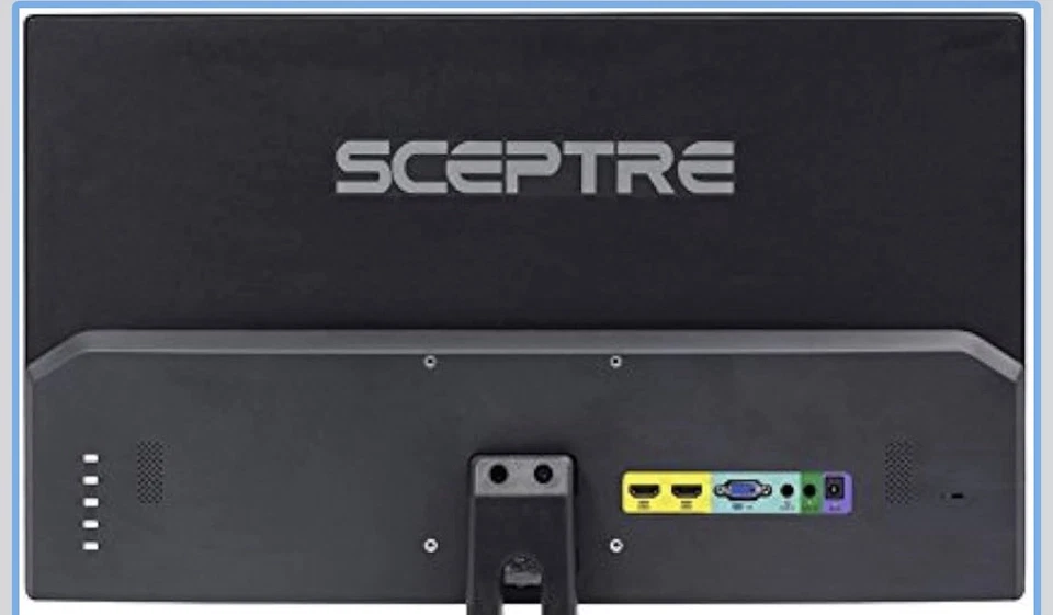 Sceptre 22 inch 75Hz 1080P LED Monitor 99% sRGB HDMI X2 VGA Build-In Speakers - Image 2 of 2