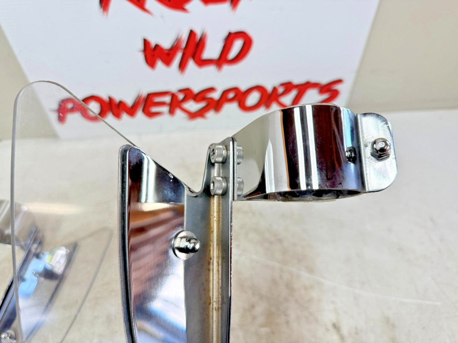 2007 Victory Kingpin OEM Fork Air Wind Deflector Pair W/ MTG Hardware