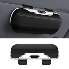 Auto Car Sun Visor Glasses Case Sunglasses Holder Storage Hanger Organizer Box