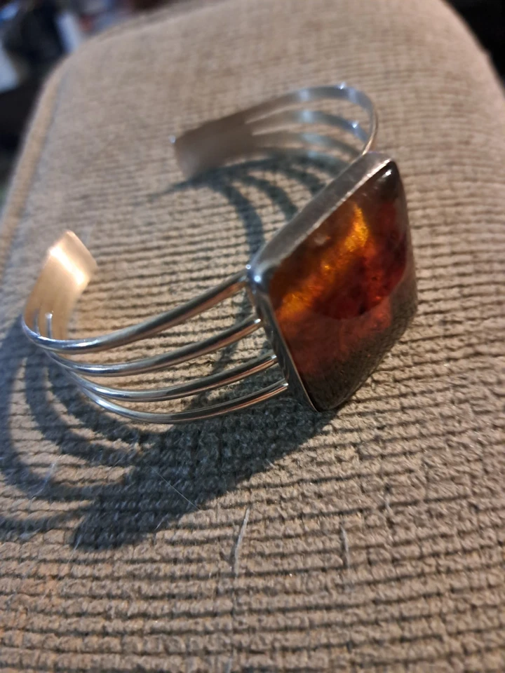 Punho âmbar 925 Desert Rose Trading - Imagem 4 de 4