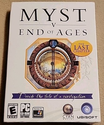 NEW Myst V: End of Ages (PC CD-ROM, 2005) SEALED The Last Chapter Windows