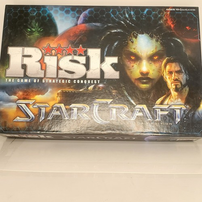 #ad #ad Risk StarCraft Collector#x27;s Edition Board Game Hasbro Blizzard 100% Complete 2012 $89.99
