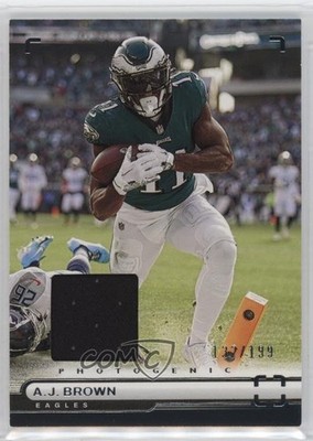 2022 Panini Chronicles Photogenic Jersey 132/199 AJ Brown #PH-11 13hf