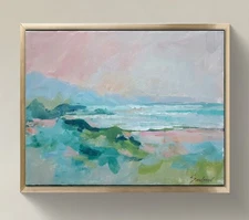 Original Impressionist Painting on 11 in x14 in Canvas - Signed by the Artist