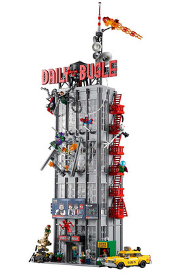 MOC Set | 3789pcs | Marvel Super Heroes Daily Bugle Bausteine Building Set
