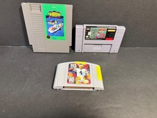 Seicross Izzy's Quest Quarterback Club Nintendo NES N64 Original OEM Cart Only
