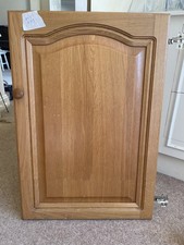 solid oak frame arched profile kitchen cupboard door 720mmhigh x 495mm wide