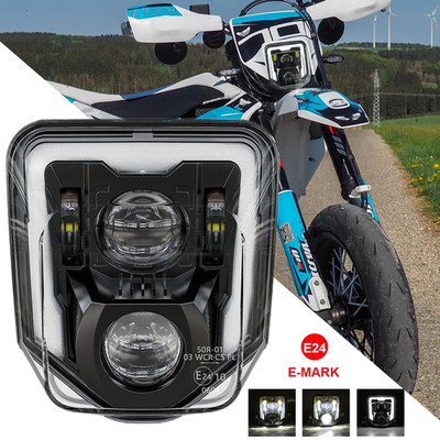 E-24 LED Scheinwerfer für Husky TE150 250 300 Heritage FE250 350 501 701 Enduro