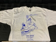 Dodger Al Gionfriddo Autographed “The Catch” Shirt ( DPL 54 )