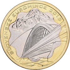 [#1526227] Slovakia, Token, Euromince, 2015, Bi-Metallic, AU