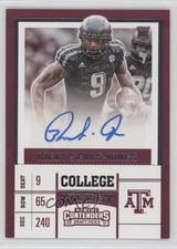 2017 Panini Contenders Draft Picks College Ticket Ricky Seals-Jones Auto 1gh7