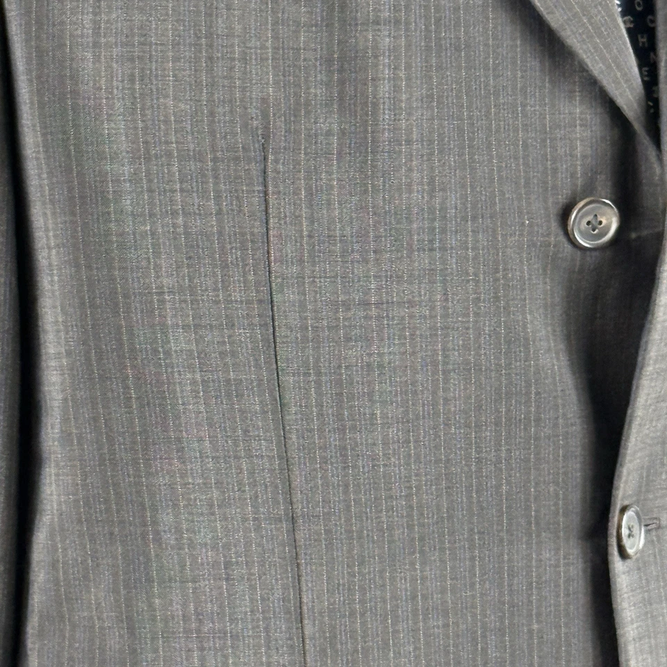 Saks Fifth Avenue Para Hombres Marrón Lana Espiga Mohair 50 40 Corneliani Usado en Excelente Condición Foto 4 de 4