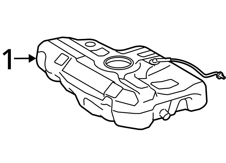 (LOCAL PICKUP ONLY) Fuel Tank Sedan Fits 14-19 COROLLA 3023772 - Image 4 of 4