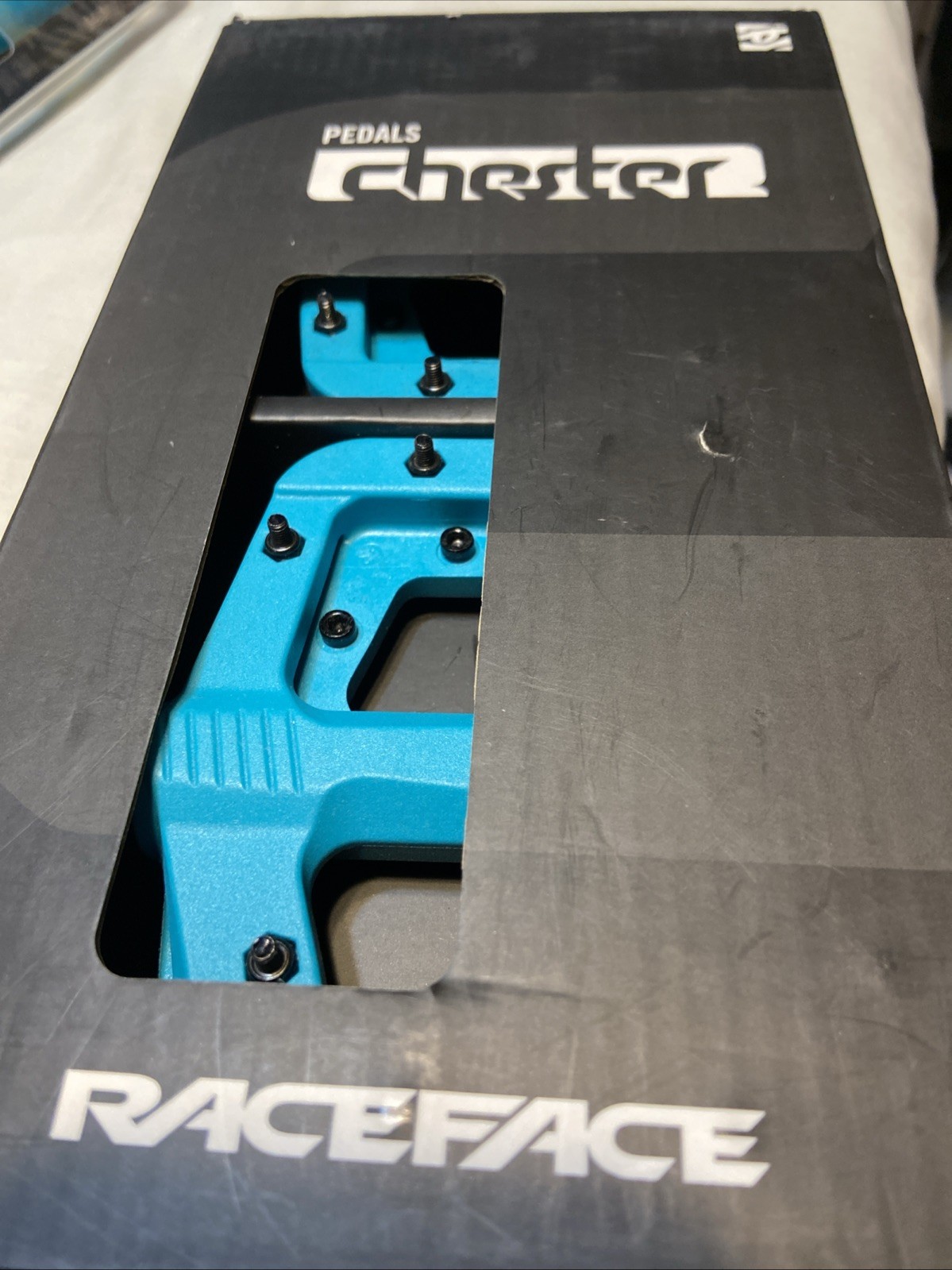 RaceFace Ride Turquoise Composite MTB BMX Platform Pedals 9/