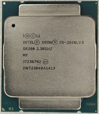 Intel Xeon Processor E5-2618L V3 20MB 2.30GHz FC LGA 2011-3 P/N SR200 Cache-