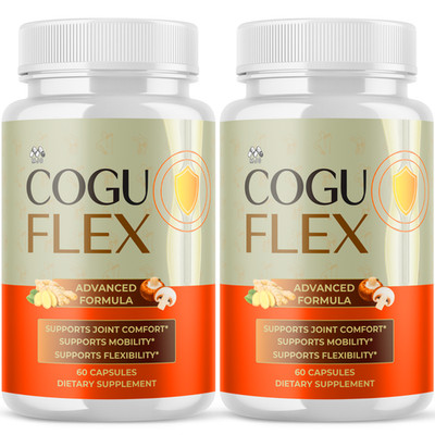 (2 Pack) Cogu Flex Joint Health Support Advanced CoguFlex Formula 120 Capsules