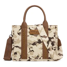 Wrangler Camo Concealed Carry Tote/Crossbody