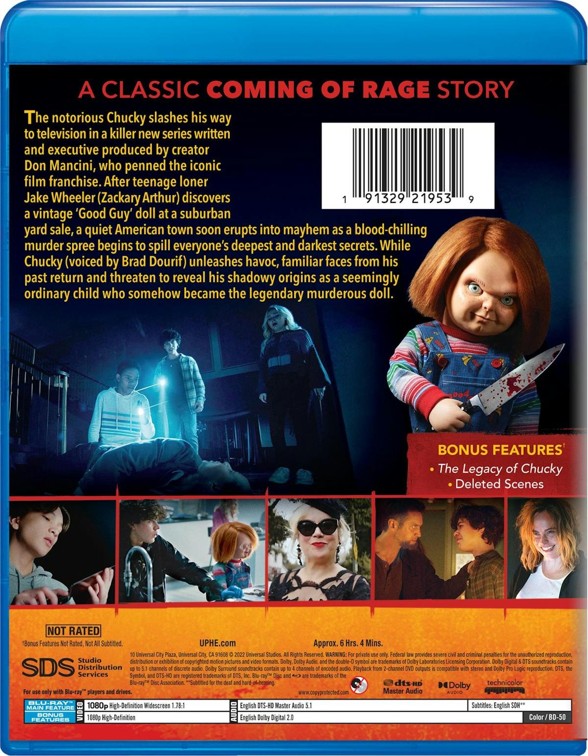 Chucky Season One Blu-ray Teo Briones NEW