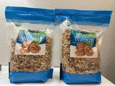 2 paquetes de nueces orgánicas Kirkland Signature de 1,7 lb cada paquete