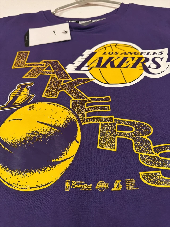 Nike NBA Los Angeles Lakers Polar Courtside Suéter Camisa Talla L NUEVO CON ETIQUETAS DH9438 Para hombres’s Foto 2 de 4