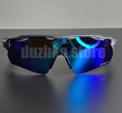Oakley Radar Ev Path Polarized Silver/Blue Sunglasses | eBay