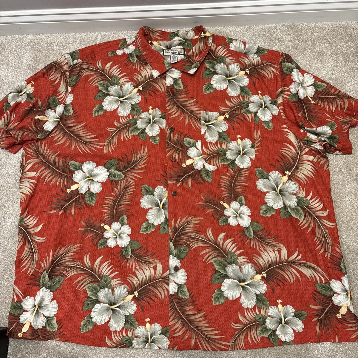 Molokai Surf Co Chemise à manches courtes pour hommes Hawaiian Resort Paradise Floral - Canada